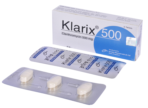 Picture of Tablet Klarix 500 mg